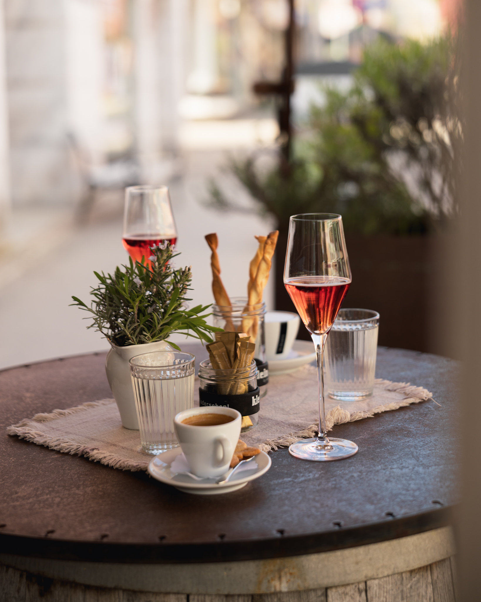 Café und Vinothek am Hauptplatz in Deutschlandsberg.